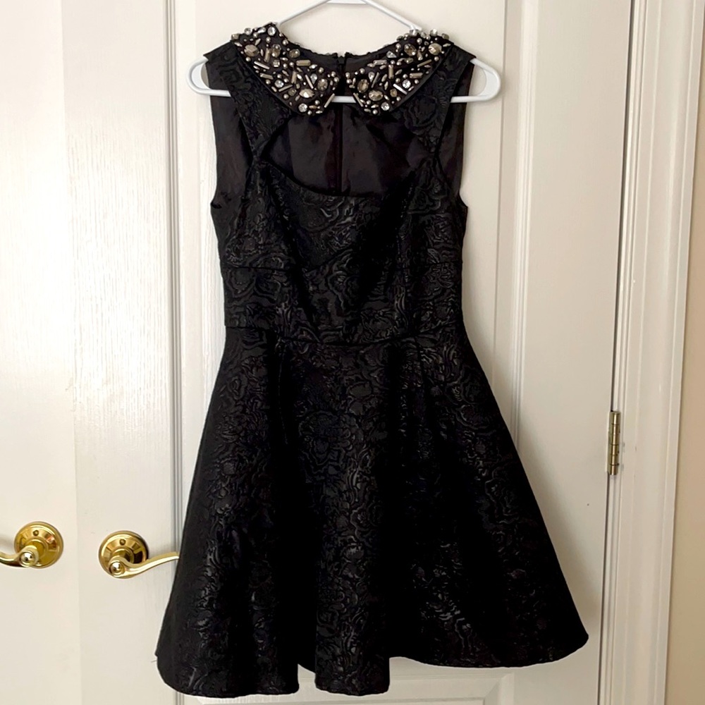 Black babydoll dress